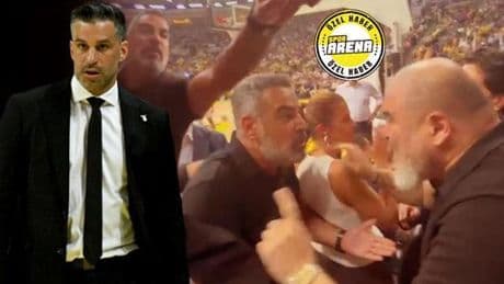 Fenerbahçe Beko - Beşiktaş Fibabanka finaline olaylı başlangıç: Tribünler gerildi, yöneticiler araya girdi!