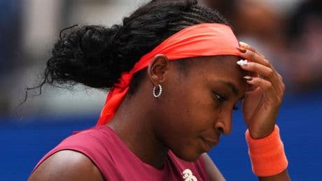 Coco Gauff tries to be positive after chastening US Open defeat to Naomi Osaka