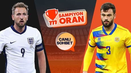 İngiltere, Andorra karşısında! Dünya Kupası Eleme maçlarının heyecanı canlı sohbet ve Şampiyon Oranlar ile Misli'de