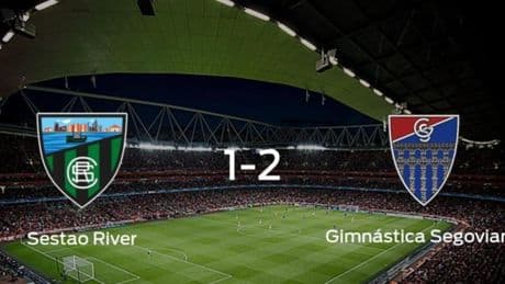 La Gimnástica Segoviana se lleva tres puntos a casa tras ganar 1-2 al Sestao River