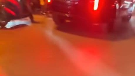 Incredible moment Scott McTominay’s car is mobbed by Napoli fans as punters rush to get glimpse of their hero