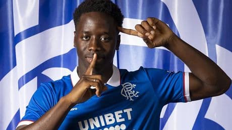 Rangers new signing Djeidi Gassama will 'get supporters on the edge of their seats' claims Russell Martin