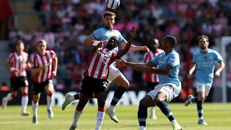 Man City star blames ‘dry pitch’ in bizarre rant after shock Southampton draw