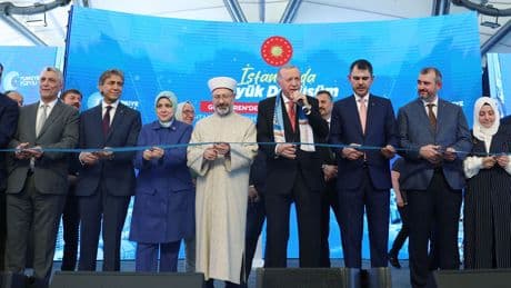 Erdoğan: “Kentsel dönüşüm projelerimize, rantsal dönüşüm yaftası vurup kötülediler”