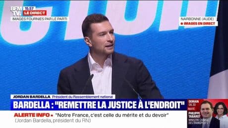 Tensions entre Paris et Alger: "Le gouvernement français se couche et ne dit rien", estime Jordan Bardella