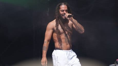 Bob Vylan frontman urges fans to stop IDF chants in first gig since Glastonbury controversy