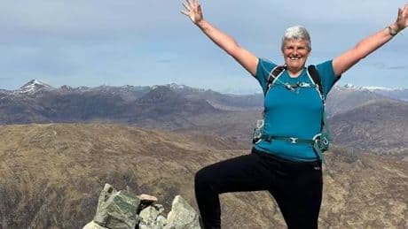 Mum walking 5,000 miles around UK for charity back in Scotland for first time in 9 months