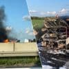 Bestelwagen brandt uit langs E403 in Izegem: “Zal de wagen missen bij onze bouwwerken in de Ardennen”