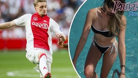Vriendin Ajax-speler viert vakantie in nietsverhullende bikini