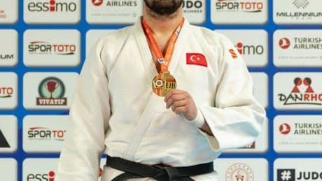 Milli judocu Recep Ergin Avrupa şampiyonu