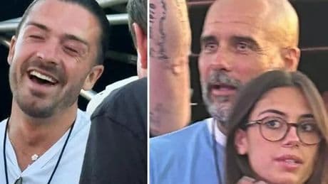 Pep Guardiola and Jack Grealish risk awkward run-in as they watch Oasis gig in VIP section