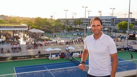 Rafa Nadal asiste a su challenger: "Es un torneo emocionante para todos"