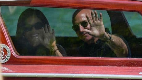 Photos show Jeff Bezos and Lauren Sánchez arriving in Venice for their wedding