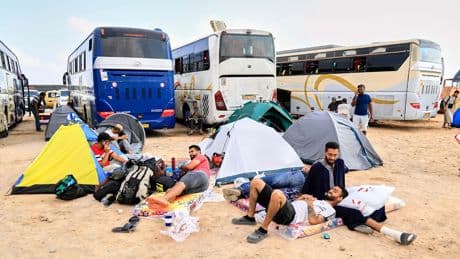 Rund 400 Aktivisten gebremst - Ägypten stoppt Gaza-Marsch