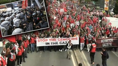 İktidarın 'Filistin' ikiyüzlülüğü... CHP'ye yasak, İHH'ye değil! Üsküdar'da 'Mehmetçik Gazze'ye' sloganları...
