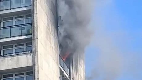 Walworth tower fire LIVE: Over 70 firefighters tackle blaze in 17-storey building