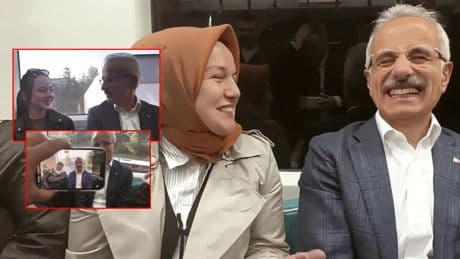 Bakan Uraloğlu, Marmaray'da vatandaşlarla bir araya geldi
