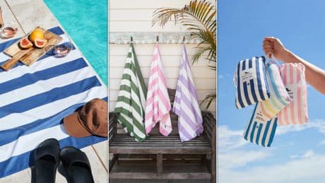 These Dragons' Den Backed Towels Are A Total Beach Day Game Changer – And They're On Sale