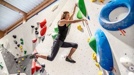 In der Halle - Darum ist Klettern schädlich für die Lunge