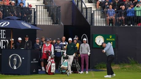 Padraig Harrington gets Open under way at Royal Portrush