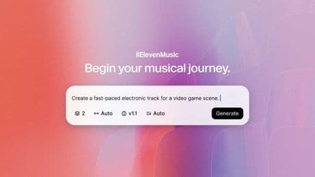 Stüdyo kalitesinde müzik üretebilen yapay zeka hizmeti Eleven Music