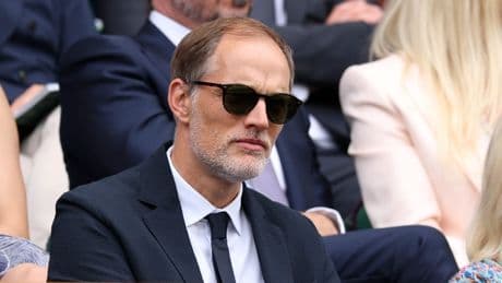 Er sitzt in der Royal Box - Tuchel in Wimbledon aufgetaucht