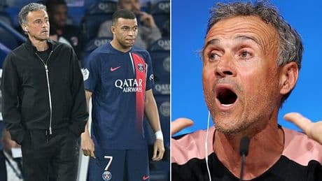 PSG boss Luis Enrique hits back at French journalist over 'Kylian Mbappe claim' as he seeks to make history in the Champions League
