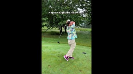 Adam Sandler gibt Unterricht - Golf-Profi lernt den Happy-Gilmore-Schlag