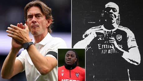 Thomas Frank sends clear message to Eberechi Eze after Crystal Palace star snubbed Tottenham in favour of joining bitter rivals Arsenal