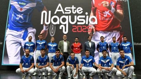 Iztueta, novedad en el torneo Aste Nagusia de pelota