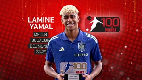 Lamine Yamal, el nuevo rey de Los 100 de MARCA