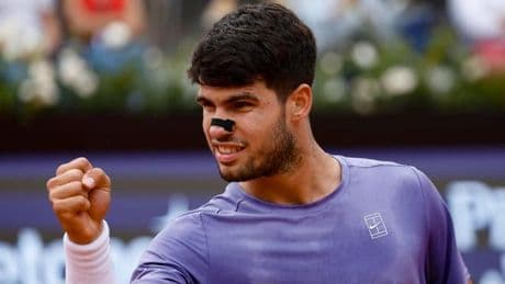 Alcaraz - Musetti: horario y dónde ver por TV y online la semifinal del Masters 1000 de Roma 2025