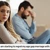 I met my husband when I was 22 and he was 38 - but now I'm older, our love story gives me the ick