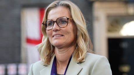 Sarina Wiegman urges more investment in women’s game at Downing Street reception