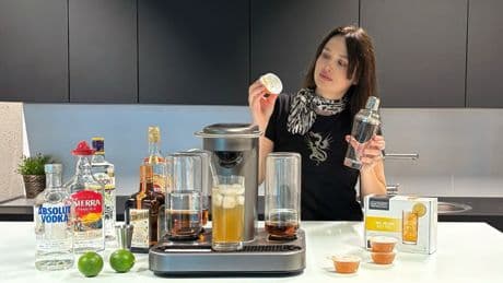 Kapsel statt Shaker: Drinks aus der Cocktailmaschine Bartesian im Test