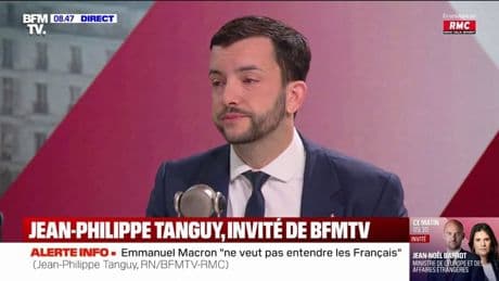 Retraites: "Madame Binet a escroqué les ouvriers", estime Jean-Philippe Tanguy (RN)