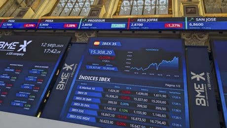 El Ibex da una tregua al inicio de la semana de la Fed