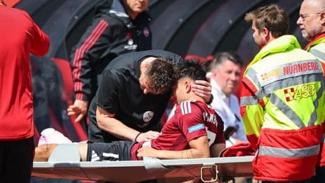 Nürnberg-Profi schwer verletzt - Emotionale Klose-Szenen in der 2. Liga