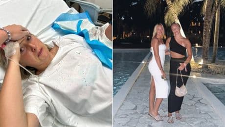 British woman attacked by a shark on holiday saw her ring finger hanging off