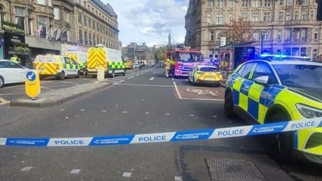 Edinburgh's Princes Street locked down after 'suspicious package' sent to business