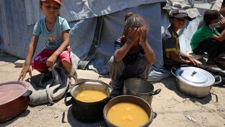 «En 72 heures, 21 enfants sont morts de faim»: à Gaza, la famine tue tous les jours