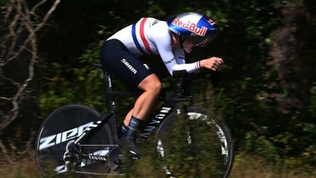 Bäckstedt wint tijdrit in Simac Ladies Tour, Wiebes blijft leider in klassement