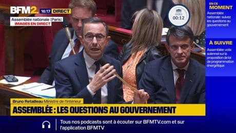 Le ministre de l'Intérieur Bruno Retailleau dit devenir "l'obsession du Rassemblement national"