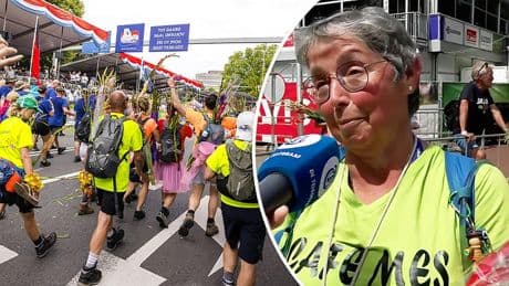 Deelneemster Vierdaagse emotioneel: ‘Ben een vergiet’