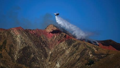 Fuego en California