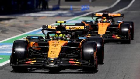Formule 1 : Norris signe la pole position en Autriche devant Leclerc et Piastri