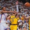 Pacers' Haliburton plays through lower leg injury in Game 5 loss to Thunder in NBA Finals
