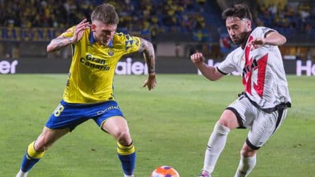 El brillo europeo de este Rayo deja sin luz a Las Palmas