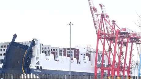 Liverpool port: Emergency services swarm after 'serious incident' involving forklift truck