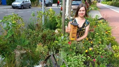 Guerilla-Gärtnerin Marie Krüerke: Wie aus einer Parkbucht ein Garten wird